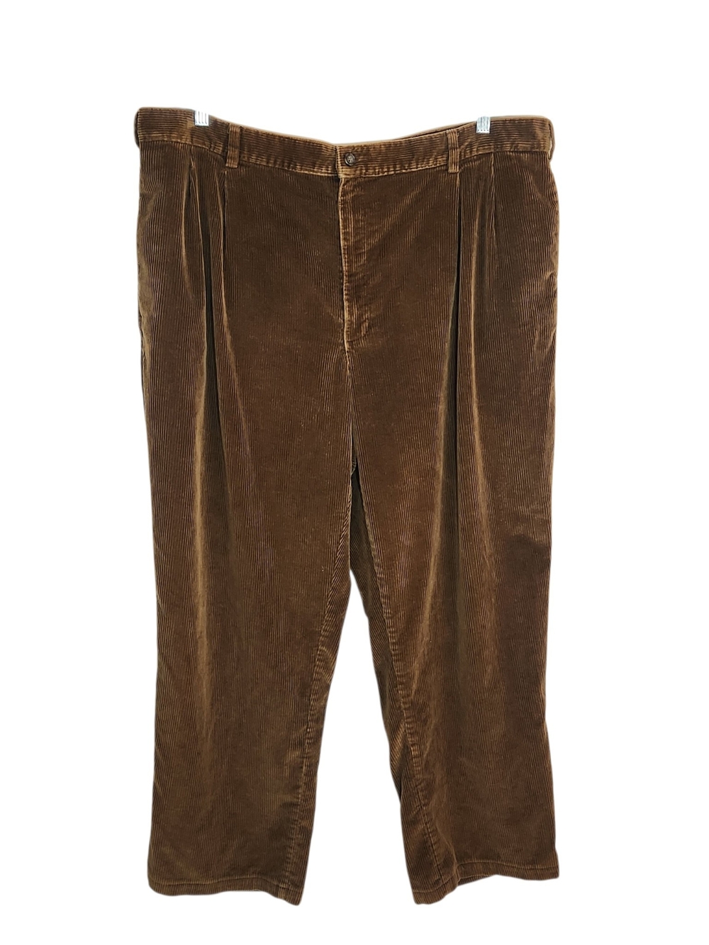Eddie Bauer Mens Brown Wide Wale Corduroy Pants Size 44